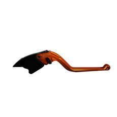 BRAKE LEVER ACCOSSATO FIXED CNC-WORKED ALUMINIUM, ORANGE