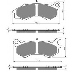 DISK PLOČICE GOLDFREN 392 AD STREET