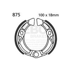 BRAKE SHOE SET EBC 875