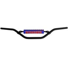 HANDLEBAR ACCOSSATO ALUMINIUM, 22 MM CRNI