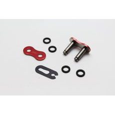 CLIP TYPE CONNECTING LINK EK 520 SRX2 SKJ METTALIC RED