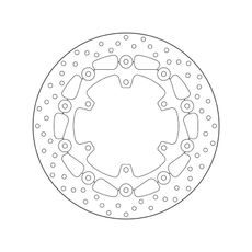 KOČIONA DISK BREMBO 78B40894 FLOATING