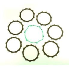 FRICTION PLATES KIT WITH CLUTCH COVER GASKET ATHENA P40230007