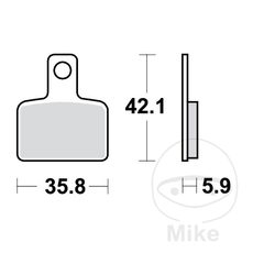DISK PLOČICE LUCAS MCB 851 STANDARD