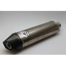 SILENCER MIVV STRONGER STAINLESS STEEL / CARBON CAP WITHOUT MOUNTING KIT