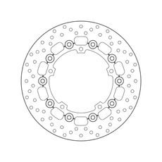 KOČIONA DISK BREMBO 78B40837 FLOATING