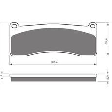 DISK PLOČICE GOLDFREN 438 S33 STREET FRONT