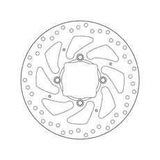 KOČIONA DISK BREMBO 68B407H2 FIX