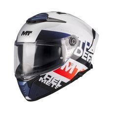 FULL FACE HELMET MT HELMETS THUNDER 4 SV WAVES A17 GLOSS L