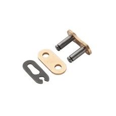 CLIP TYPE CONNECTING LINK D.I.D CHAIN 520DZ2 SDH RJ GOLD/BLACK