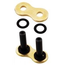 HOLLOW RIVET D.I.D CHAIN 530VX GOLD/BLACK