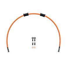 CLUTCH HOSE KIT VENHILL POWERHOSEPLUS KAW-11010CB-OR (1 HOSE IN KIT) ORANGE HOSES, BLACK FITTINGS