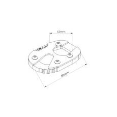 KICKSTAND EXTENSION PUIG 20182N CRNI