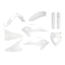 PLASTIC BODY KIT POLISPORT 91031 ENDURO WHITE