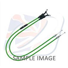 THROTTLE CABLES (PAIR) VENHILL S01-4-064-GR FEATHERLIGHT GREEN