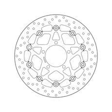 KOČIONA DISK BREMBO 78B40861 FLOATING