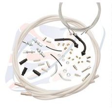 UNIVERSAL THROTTLE CABLES VENHILL U01-4-888/A-WT FOR 888 WHITE