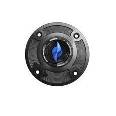 TANK FILLER CAP ACCOSSATO FC141 FOR SUZUKI MOTORBIKES WITH QUICK RELEASE MACHINED FROM BILLET ALUMINIUM ZLAT