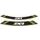 Rim strip PUIG ZXR 9292V green set of 8 rim strips