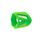 Silencer protector POLISPORT 8484000005 Green 340-400mm/13.4-15.7 inch