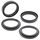 Fork oil and dust seal kit All Balls Racing FDS56-145