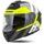 Full face helmet CASSIDA Modulo 2.1 Profile white/black/yellow fluo/grey XL