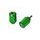 Bar ends PUIG LONG 9357V green
