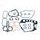 Set dihtunga za motor KOMPLETAN ATHENA P400110850130
