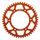 Rear ALU sprocket SUPERSPROX RAL-990:49-ORG orange 49T, 520