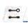 Banjo Venhill POWERHOSEPLUS 3/60061C M6 straight krom
