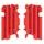 Radiator louvers POLISPORT 8459900002 red CR 04