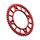 Rear ALU sprocket JT JTA 895-49RED 49)T, nt((428 Crven