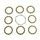 Friction plates kit with clutch cover gasket ATHENA P40230010