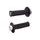 Grips set Lock-on ODI MICRO-X V2 H36MXB Black/Silver Half-Waffle