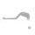 Clutch Lever ACCOSSATO ESR15L CNC machined silver