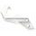 Bottom fork protector POLISPORT 8154900002 white