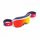 Goggles ARIETE WABI 14980-RABR red multilayer lens Red/Blue