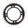 Rear ALU sprocket SUPERSPROX RAL-452:39-BLK Crni 39T, 415