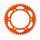 Rear ALU sprocket SUPERSPROX RAL-899:43-ORG orange 43T, 525