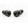 Frame sliders PUIG VINTAGE 8588N black with grey rubber