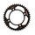 Rear ALU sprocket SUPERSPROX RAL-452:42-BLK Crni 42T, 415