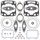 Top End Gasket Kit WINDEROSA TEGS 710276