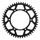 Rear ALU sprocket SUPERSPROX RAL-245/2:49-BLK Crni 49T, 520