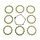 Friction plates kit with clutch cover gasket ATHENA P40230081