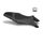 Comfort seat SHAD SHY0M9300H heated black/grey, grey seams