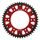 Rear sprocket SUPERSPROX STEALTH RST-210:48-RED crven 48T, 520