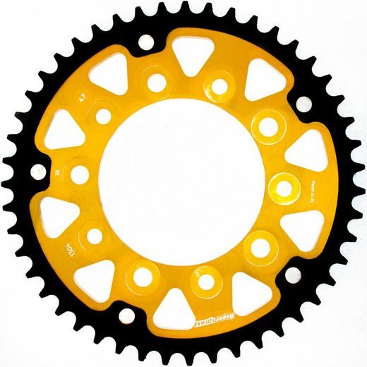 REAR SPROCKET SUPERSPROX STEALTH RST-1304:47-GLD ZLATO 47T, 525