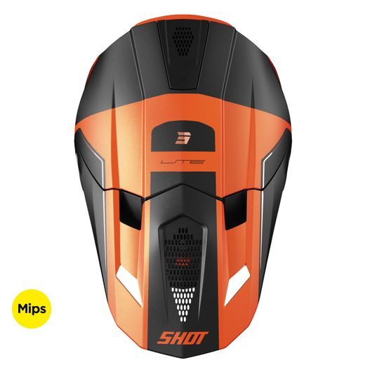 HELMET SHOT LITE S10 A05-21OA-C03-11 ORANGE MATT XL