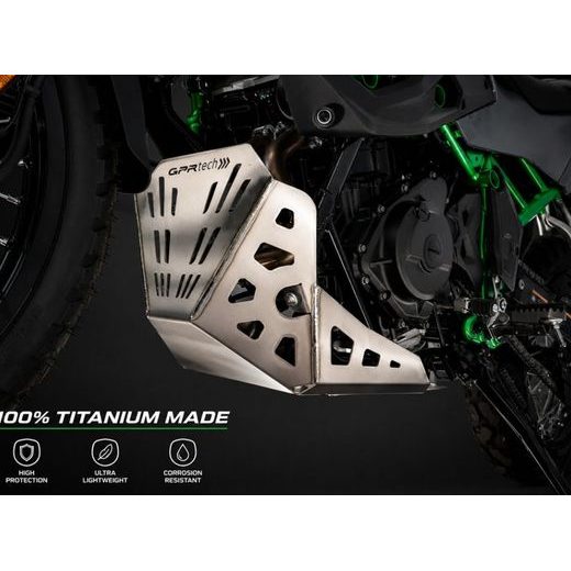 SKID PLATE GPR TECH KW.PRC.16 TITANIUM