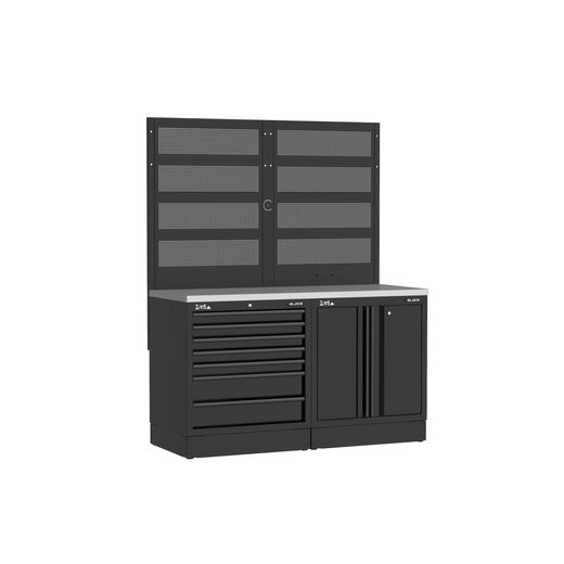 WORKBENCH LV8 EVS16-02X WITH STAINLESS STEEL TOP